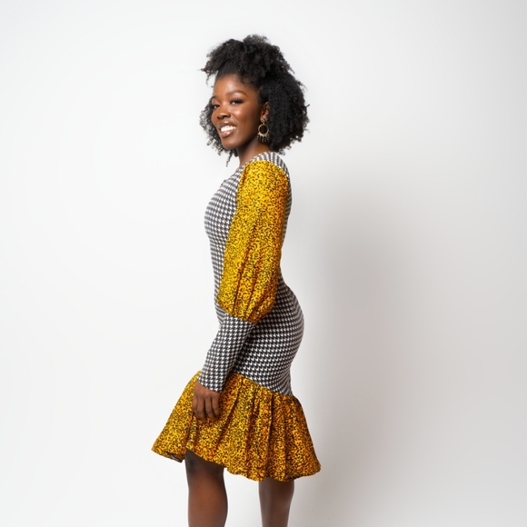 AFRICAN print dress - Picture 3 of 5